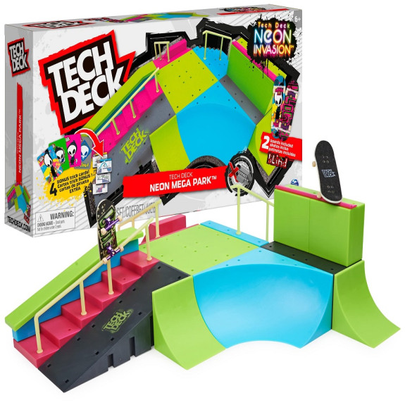 Tech Deck X-Connect Neon Mega Park